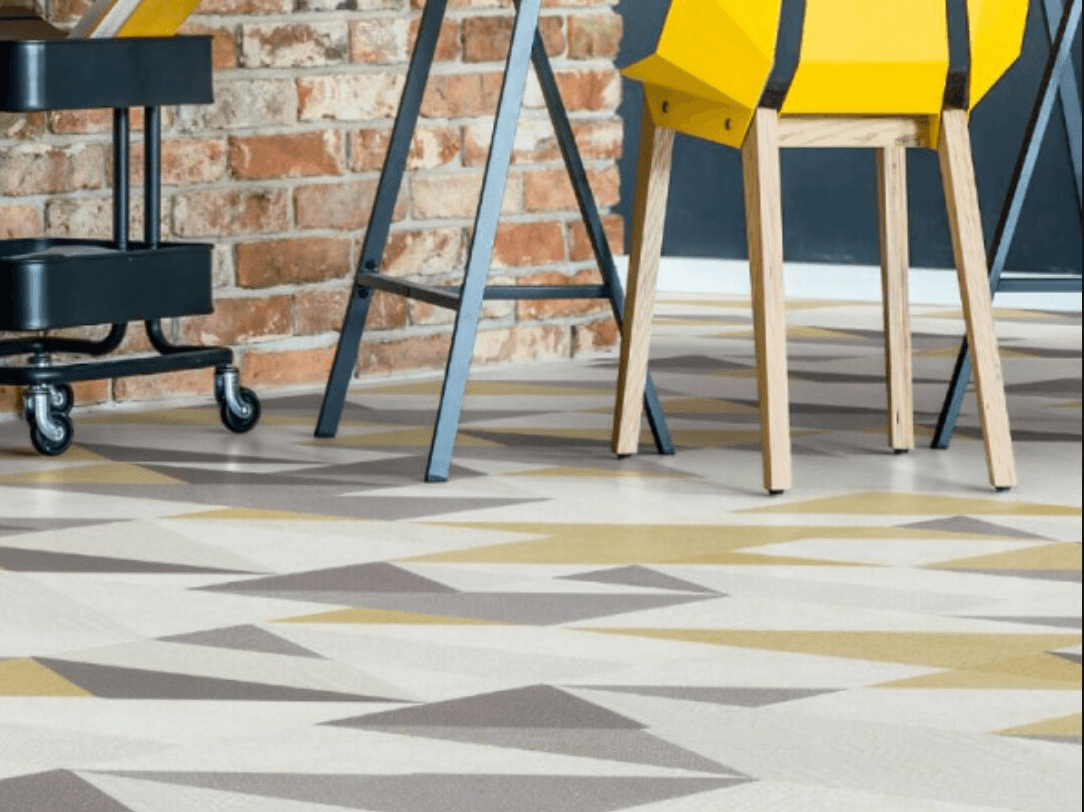 Vinylová podlaha Expona Domestic 5849 Golden Geometric