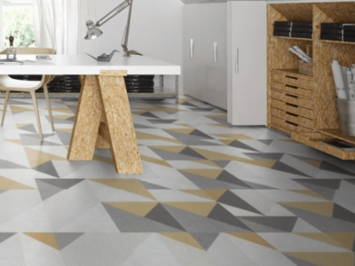 Vinylová podlaha Expona Domestic 5849 Golden Geometric